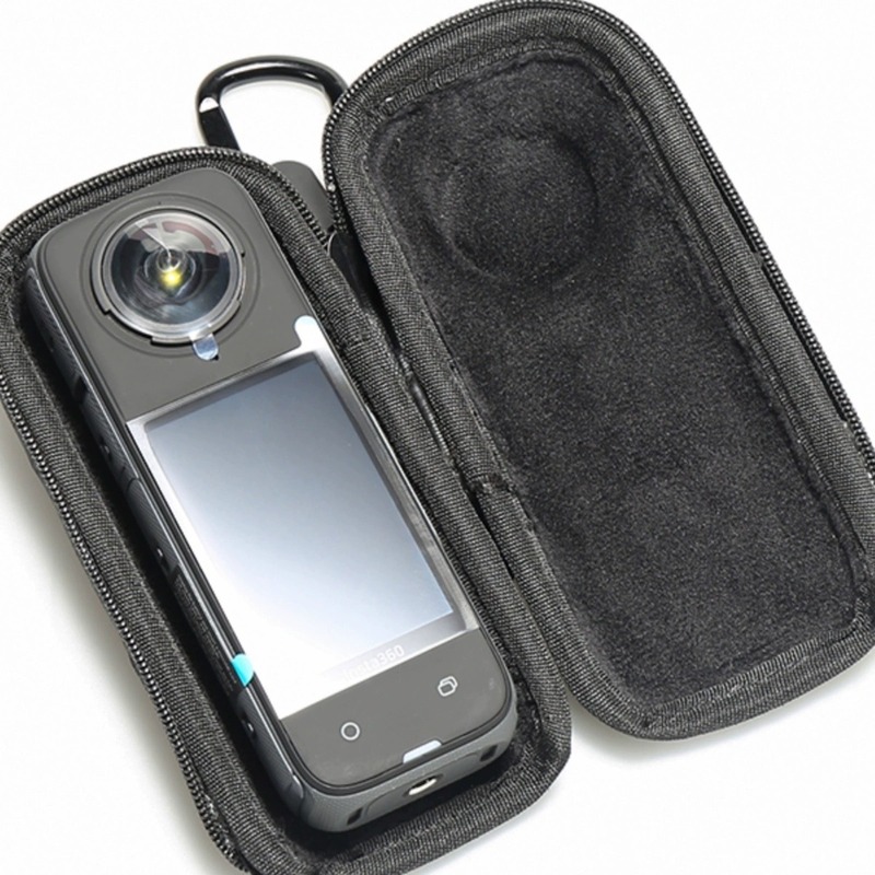 Shadowstone Insta360X4 収納バッグ ハードシェル 落下防止 X3/X2 開口部 ブラケット本体保護ボックス カメラ付き|undefined