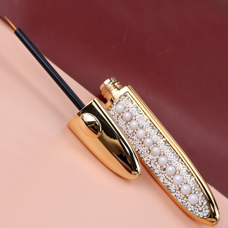 新款 船型睫毛管空管 喷镀金睫毛增长液瓶 贴砖贴纸睫毛增长液瓶