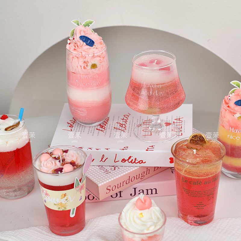 Moda de cera de banana hecha a mano DIY al por mayor creativo regalo de mano cera de soja transfronteriza regalo de cumpleaños para chicas