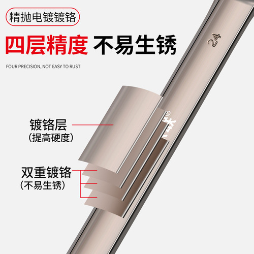 Ratchet wrench, quick and labor-saving plum blossom dual-purpose industrial-grade extended opening small plate double-headed auto repair tool set