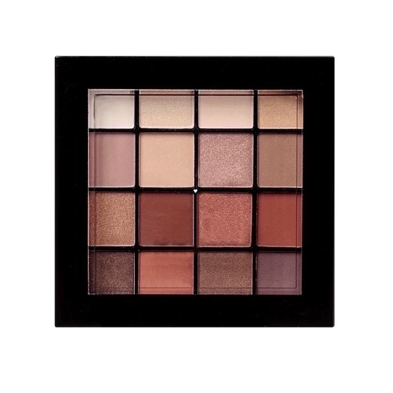 翠黛工厂眼影盘大地色16单色哑光彩妆眼妆修容彩妆盘定制加工oem