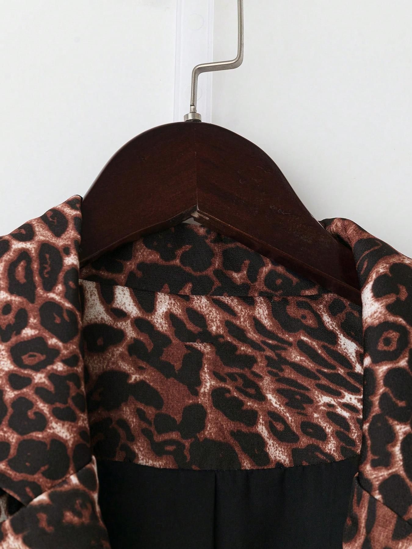 Tailored Blazer & Mermaid Skirt Set – European Office Chic With Structured Silhouette​_voghion.com