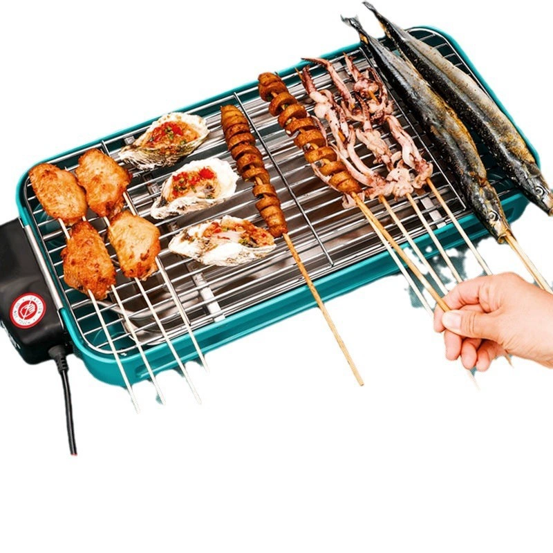 Новый стиль барбекю электрическая печь бездымные шампуры электр barbecue жарочное противень дом корейская печь оптом