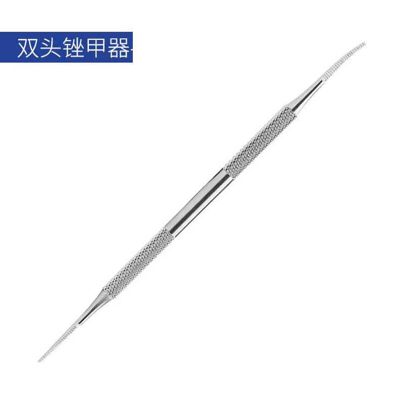 Acero inoxidable espejo luz doble cabeza doble propósito acero empuje clavo muerto piel