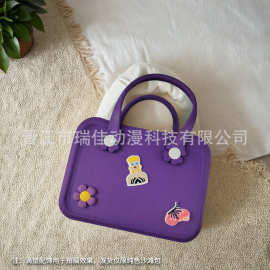 韩系ins风eva洞洞包可diy饰品女士手提包跨境热销儿童包手机包