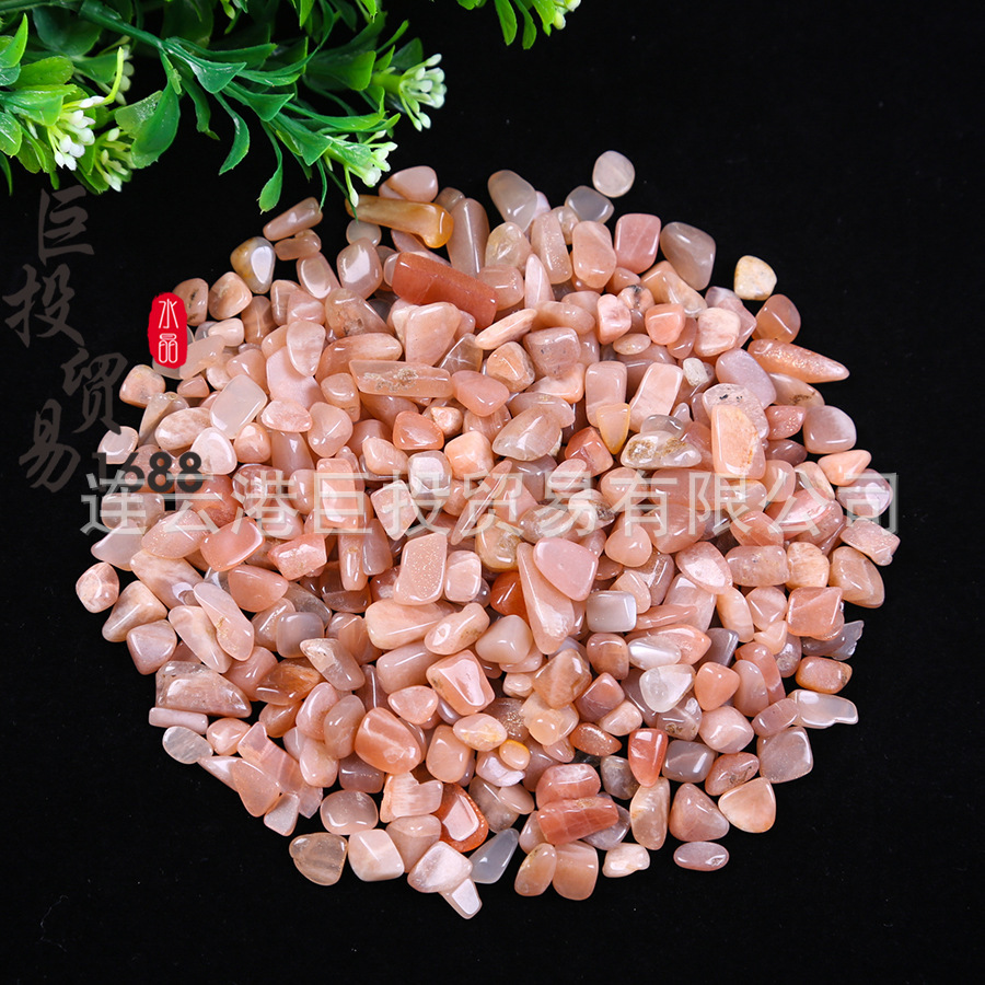 100 tipos de piedra triturada de 7 - 9mm cristal natural jade ágata espécimen de piedra preciosa marco de fotos transfronterizo mano suministro Amazon