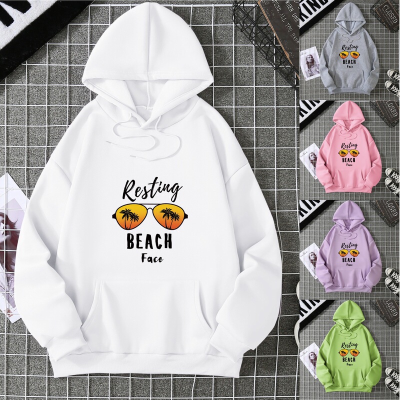 Cross-Border Women's Clothing Supply Chain Letter Printed Sweatshirt Women's Korean Version Harajuku Super Large Size 5XL Sweatshirt Trendyy Jacket