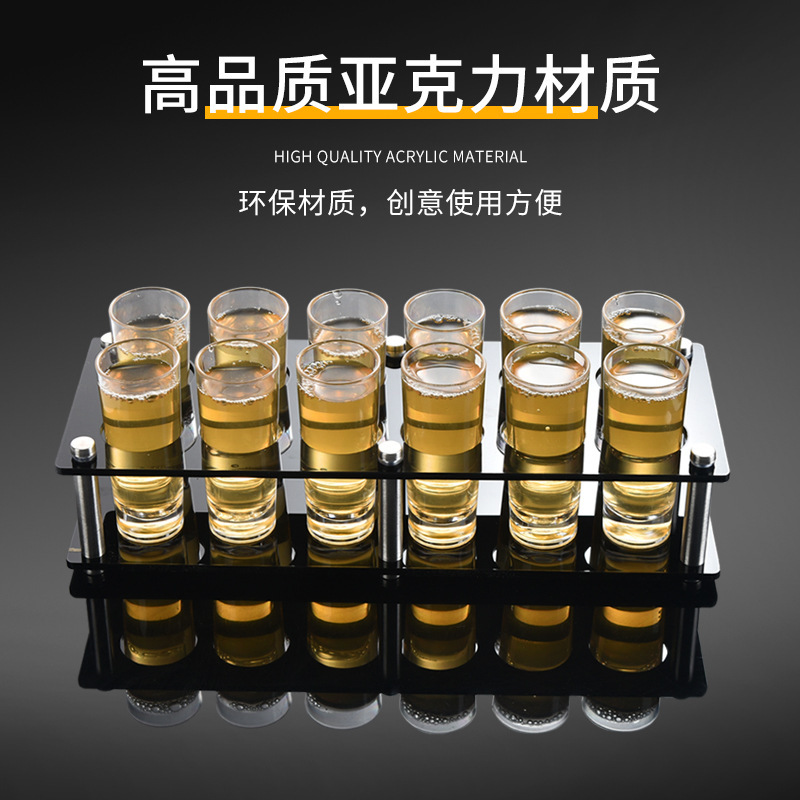 Vidrio NOGE taza de cerveza de vidrio traje de Bar KTV especial pequeño vidrio una taza resistente a la caída de los espíritus domésticos taza