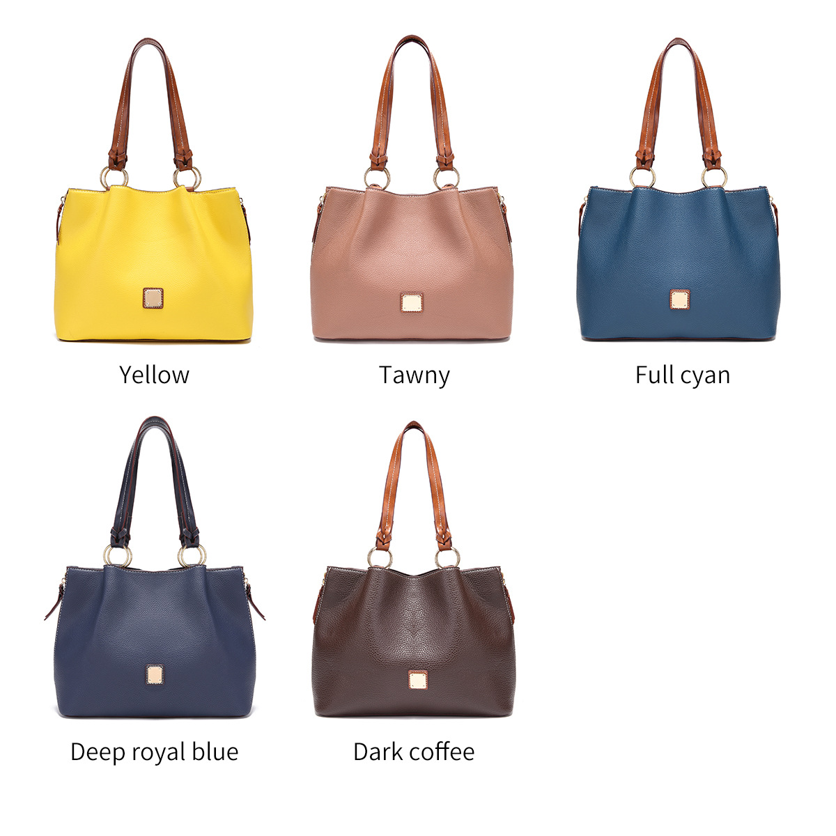 Retro Pebble Lychee Particle Texture Single Shoulder Mother-in-law Women's Bag Large Capacity_voghion.com