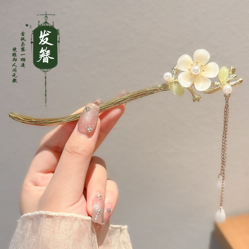 12 flores de aleación (en bolsas)