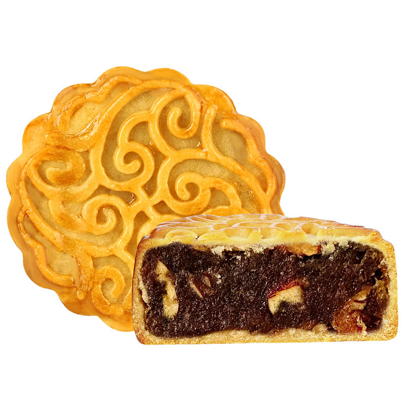 中秋广式月饼蛋黄莲蓉60g五仁月饼定制OEM代加工多口味月饼批发|undefined