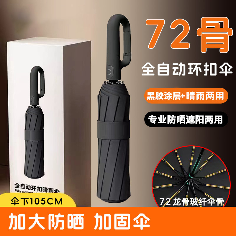 Automatic handheld umbrella