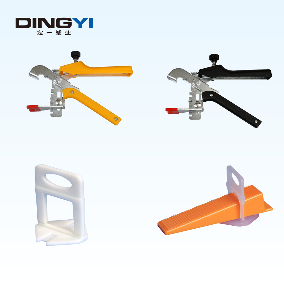 D款插片式瓷砖找平器贴砖地砖调平器塑料插片厂家铺工具加厚耐用