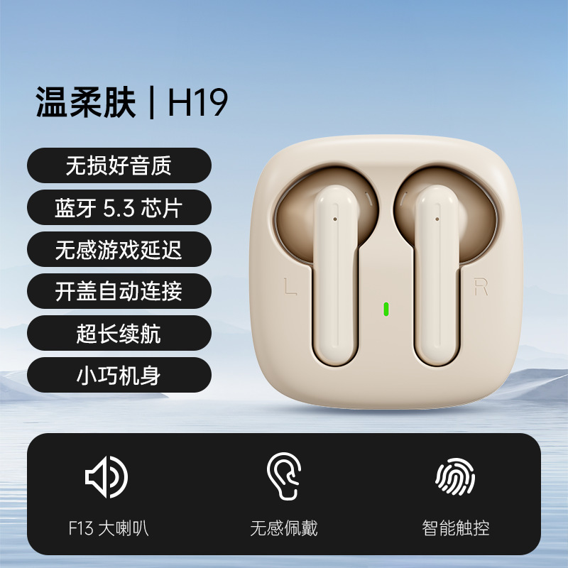 25 mini modelo privado transfronterizo con buena calidad de sonido, auriculares Bluetooth inalámbricos con reducción de ruido, auriculares Bluetooth con llamada deportiva semi-en la oreja, auriculares Bluetooth