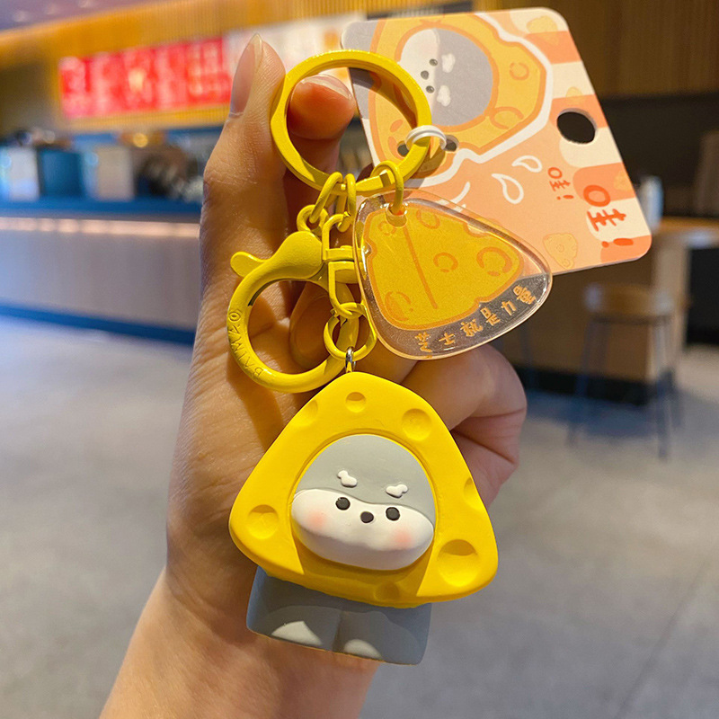 오리지널 미식가 강아지 시리즈 펜던트 - 트라이앵글 치즈