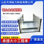 厂家直发电缆走线支架单梯槽式铝合金桥架多种规格铝合金桥架