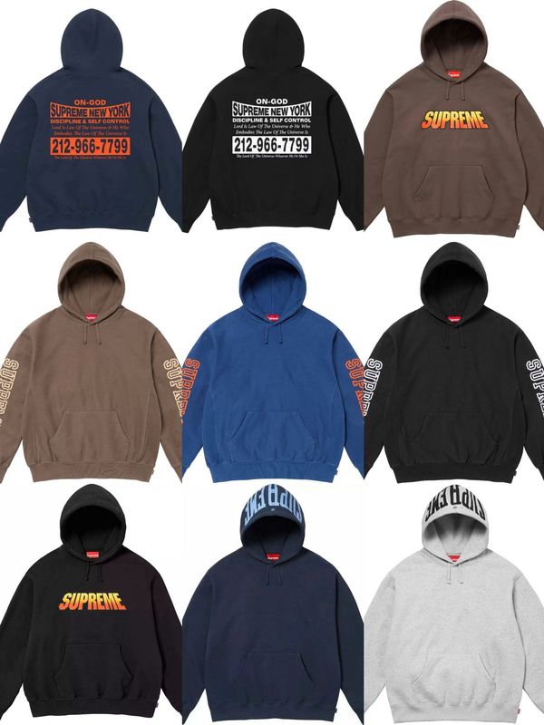 潮牌Supreme box logo hooded sweatshirt街头套头连帽卫衣|undefined