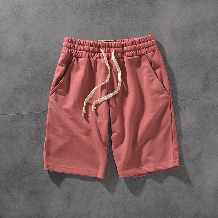 AIR and RAINBOW spring/summer American minimalist 100 solid-color wash men's casual pants five-point pants 1205 31 AIR and RAINBOW spring/summer American minimalist 100 solid-color wash men's casual pants five-point pants 1205 31