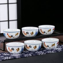特价大号鸡缸杯主人杯斗彩明成化家用功夫大容量