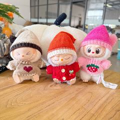 僅衣服】掛件拉布布着替一二代盲盒坐坐派對娃衣俏皮帽子愛心毛衣