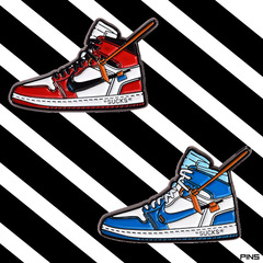 AJ球鞋個性金屬胸針學生ins潮創意禮品聯名徽章 配飾包包衣服裝飾