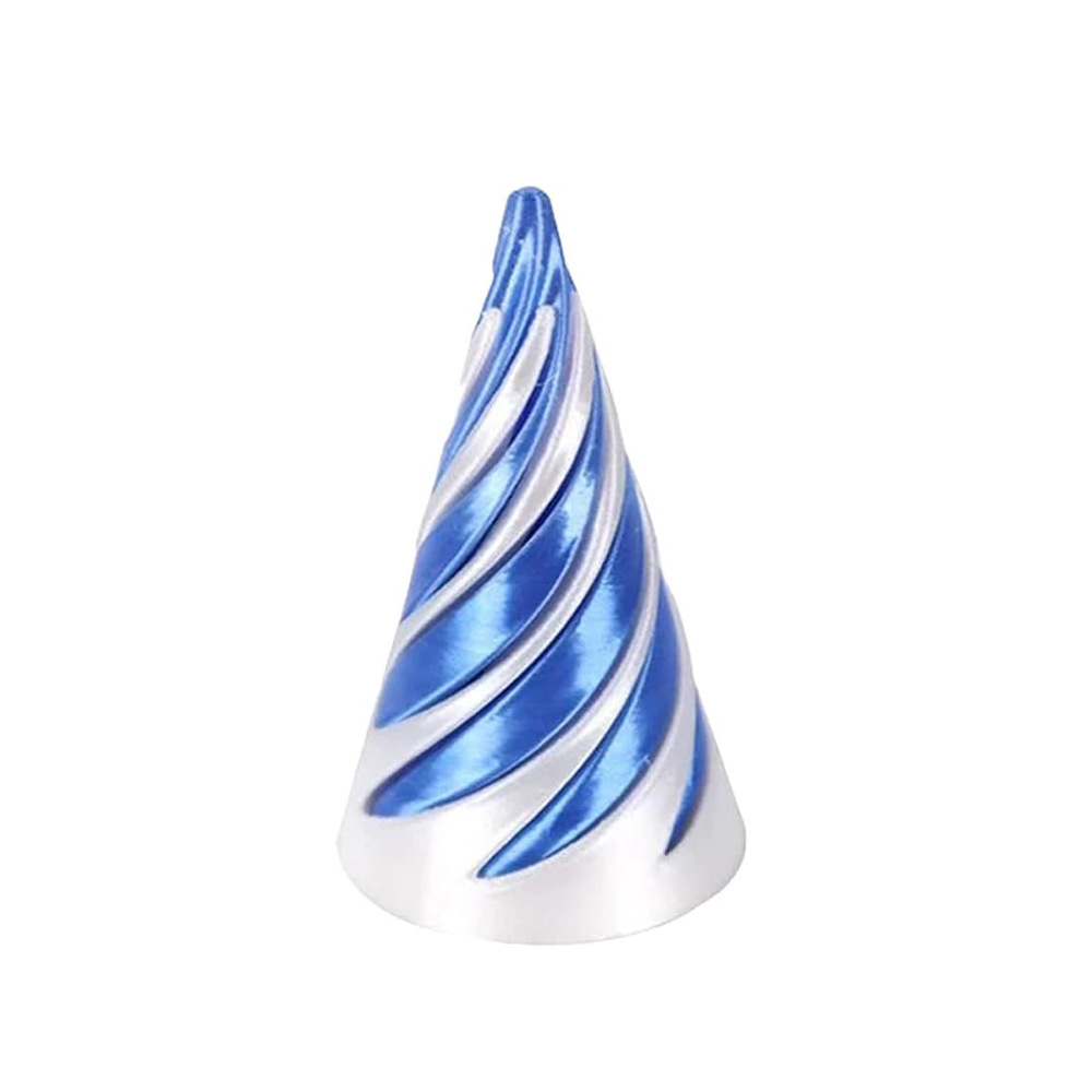 원뿔형 흰색 파란색(20개부터)