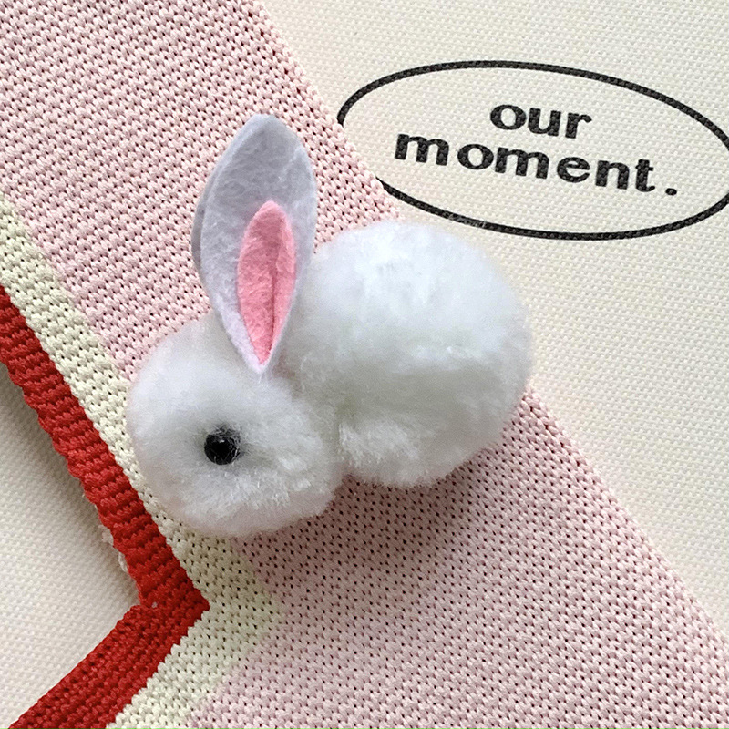 Conejo broche nuevo con bolsas de regalo de hombro mochila bolsas de mano colgantes bolsas de peluche colgantes mochila al por mayor