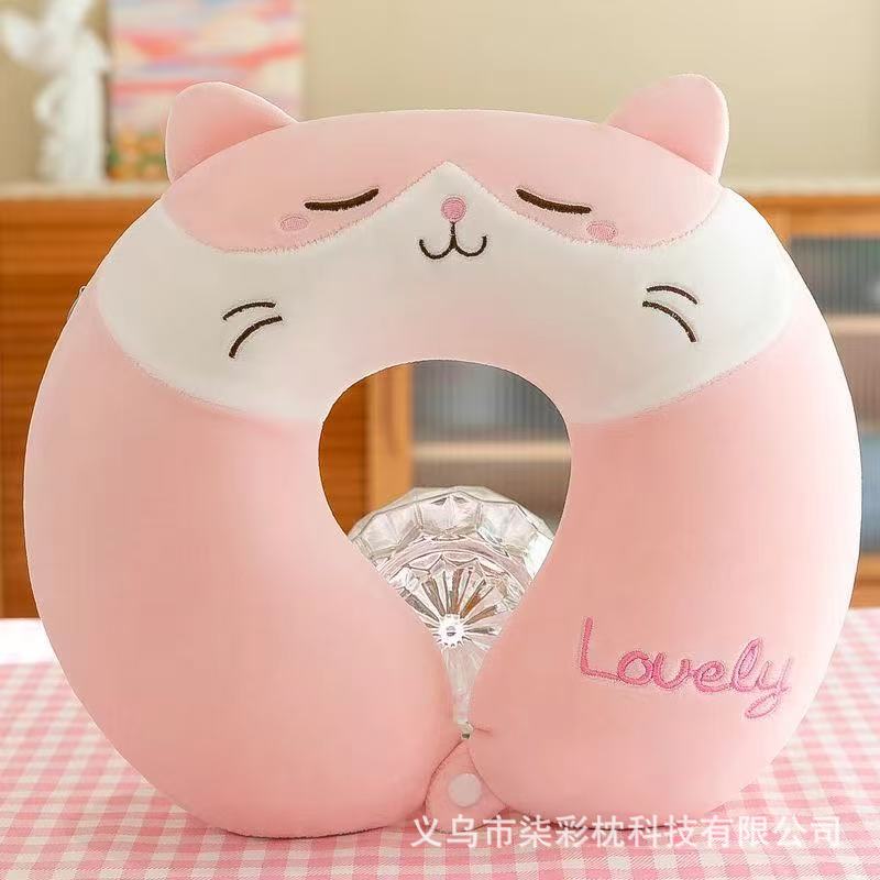 LOVE Cat 핑크 메모리폼은 탈부착 및 세탁이 가능합니다.