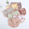 quality silk lady Underwear seamless triangle silk Emollient No trace Underwear Package hip Middle-waisted girl