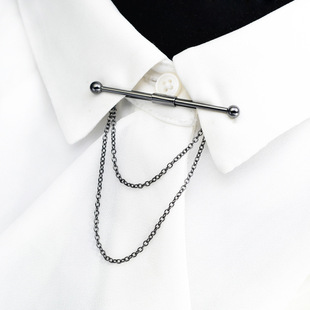 Men's Collar Pin Shirt Stand Collar Collar Clip Tassel Tie Stick Collar Pin Collar Accessory Ebay