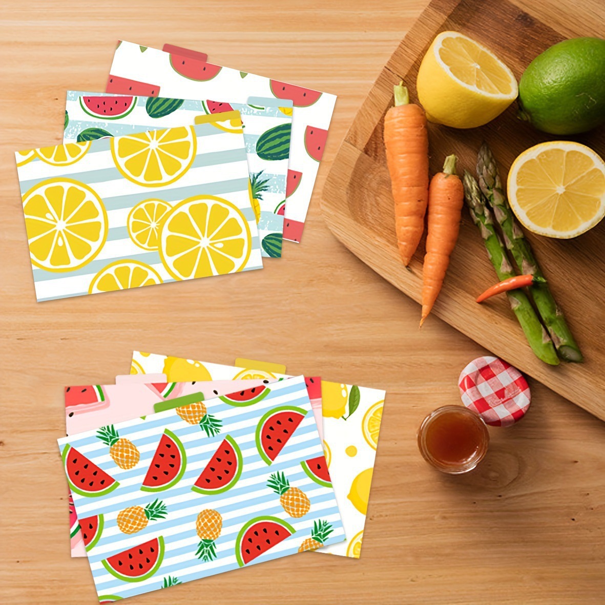 水果设计食谱分隔卡3