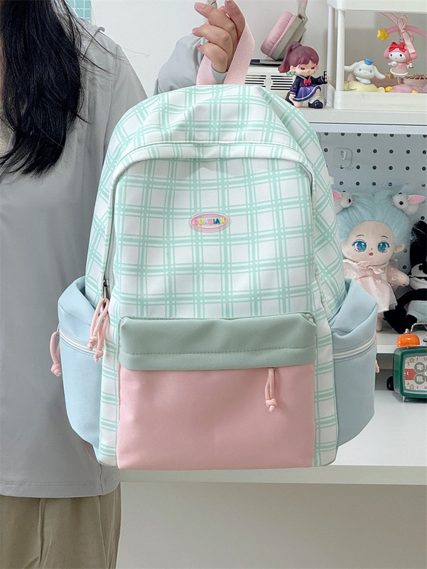 日本インズニッチ牧歌的なスタイルの多用途ガールバックパック、甘くてかわいい、新鮮なバックパック|undefined
