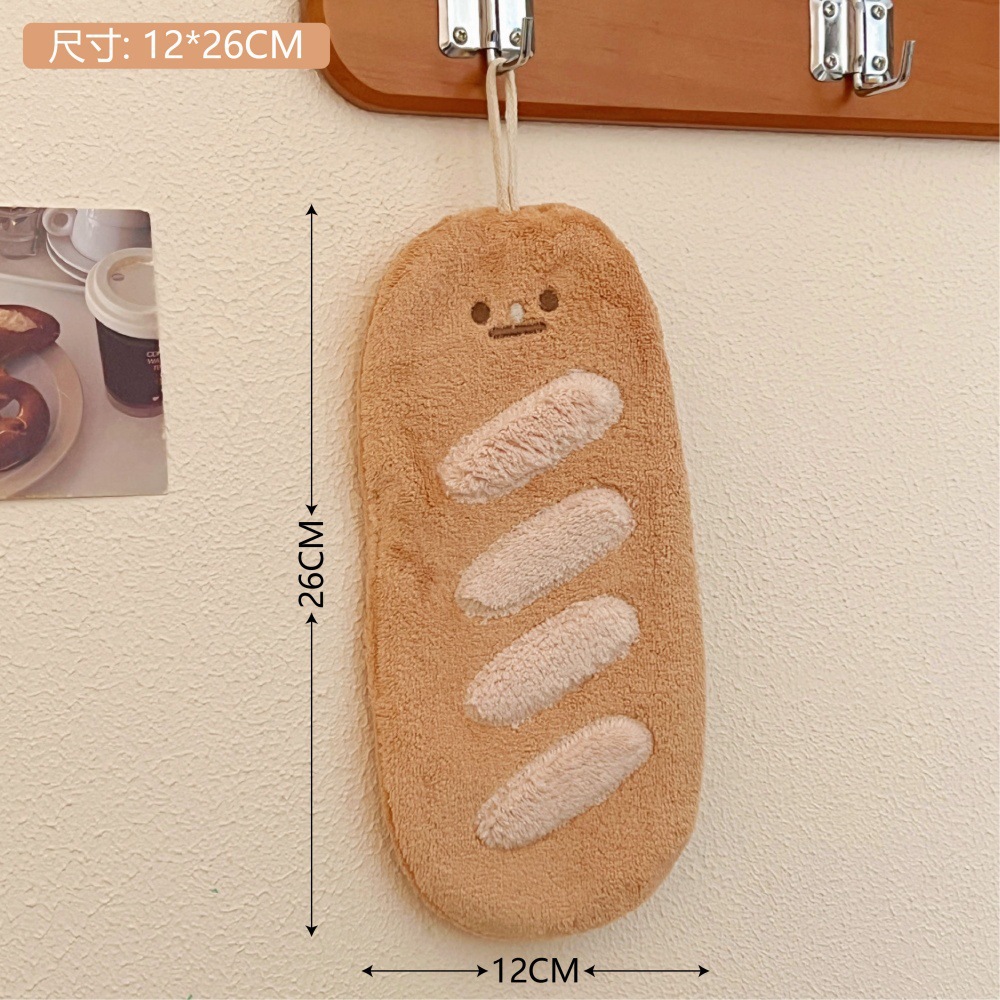 Toalla de mano colgando toalla absorbente toalla de mano para niños toalla de mano para bebés lindo pato pingüino agradable para la piel suave