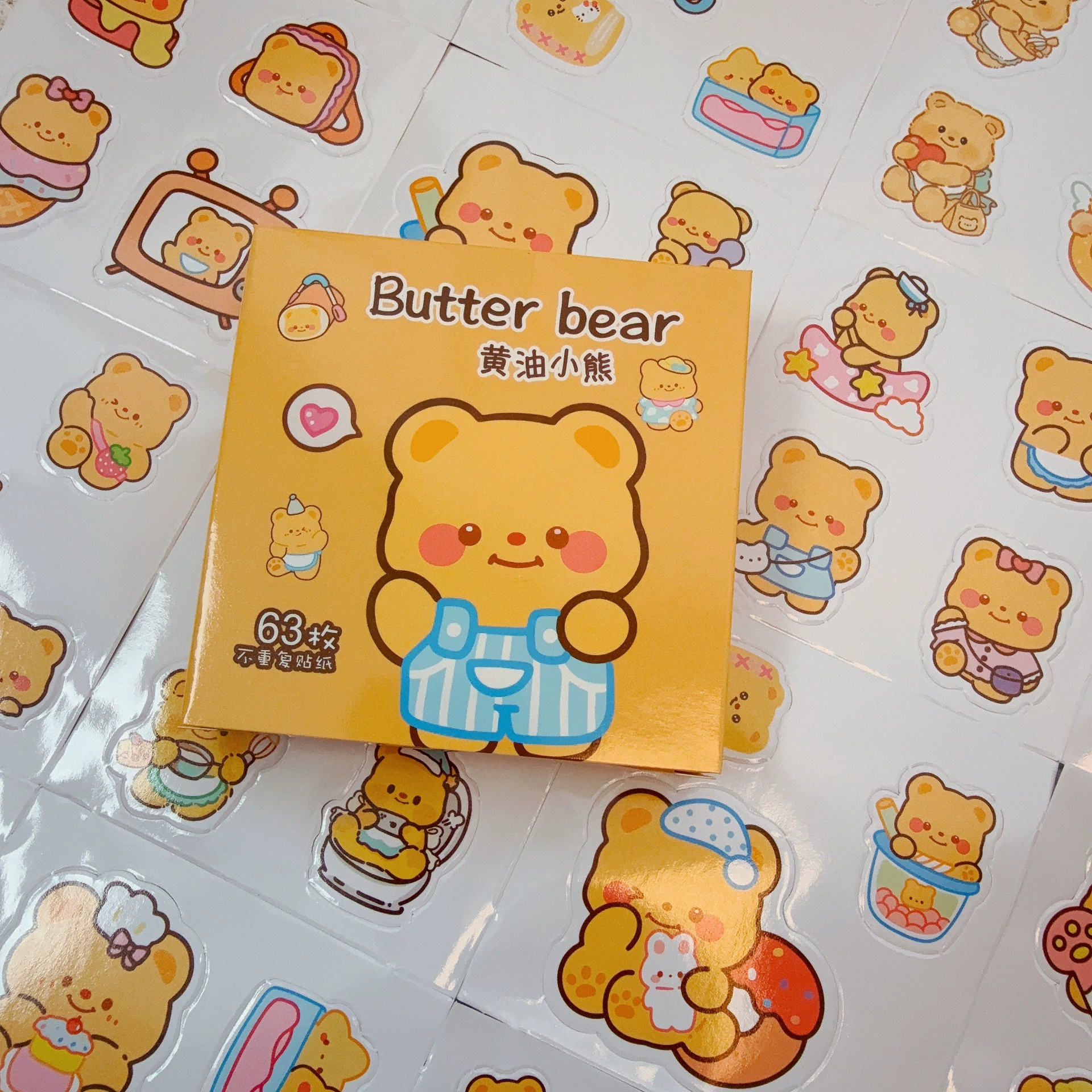 Стикер Sanrio водонепроницаемый резервуар Lomi Hello Kitty кот детские наклейки большие уши пудинг собака масло медведь