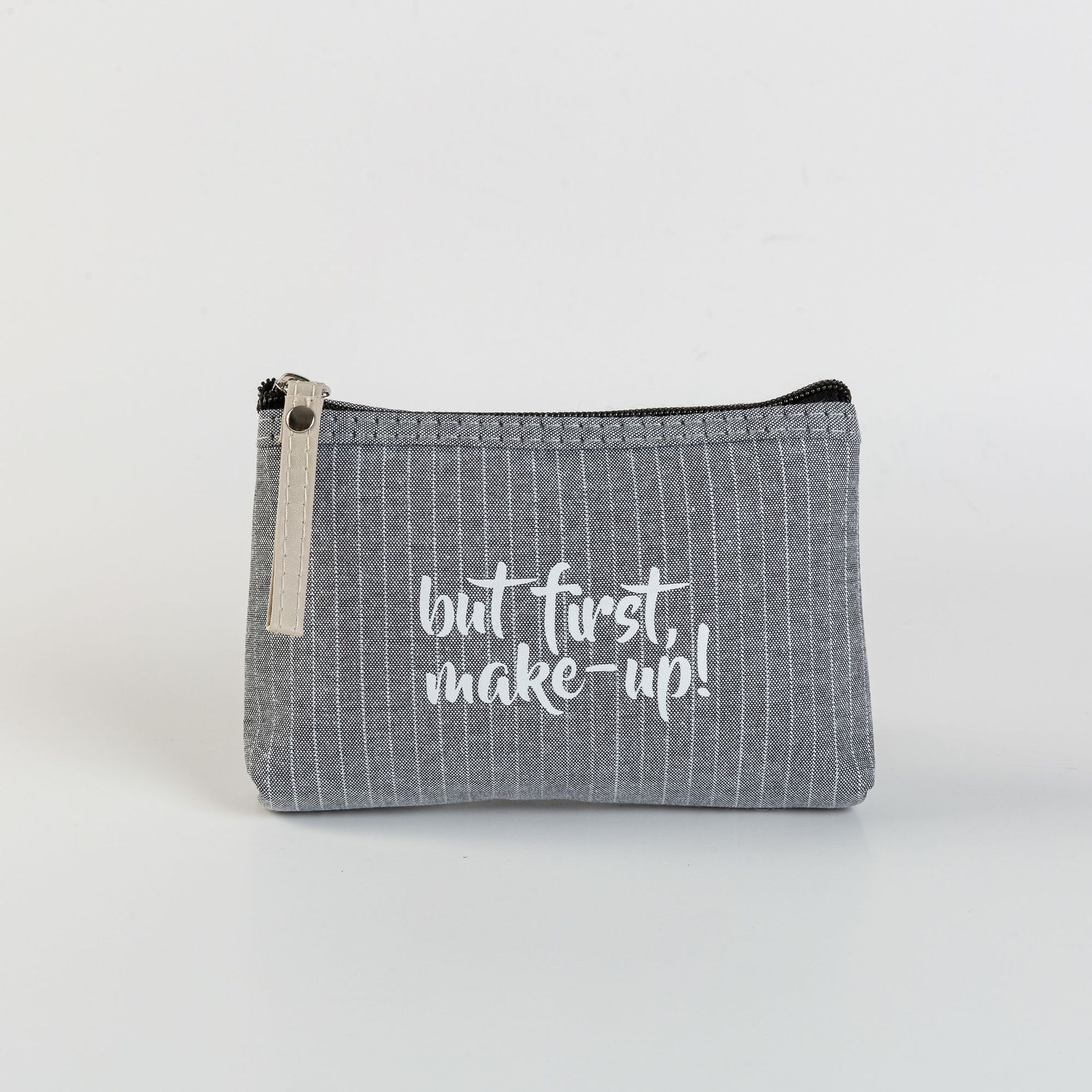 新型携帯英語アルファベット女性用ジッパー化粧バッグ旅行洗面用品収納バッグ小銭入れ