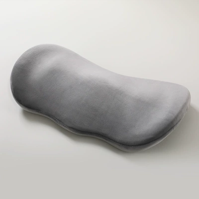 Waist support | Bed Waist Pillow Special - super-soft-velvet-light-gray-waist-pillow-492875