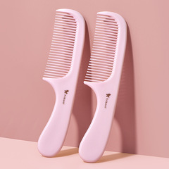Thickened Apple Comb Plastic Comb Long Hair Massage Smooth Hair Straightening Tool Hairdressing Comb Home Handle