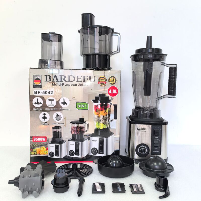 8in1blender纯铜4L跨境搅拌机商用不锈钢大功率绞肉碎冰榨汁机|undefined
