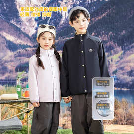 儿童轻薄气绒服保暖外套男童棉服内胆冬季女童棉衣防风中大童棉袄