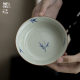 Moji Antique Clay Pot Bearing Kung Fu Tea Set Ceramic Accessories Hand-painted Bamboo Multi-use Refreshment Tray Circular Tray