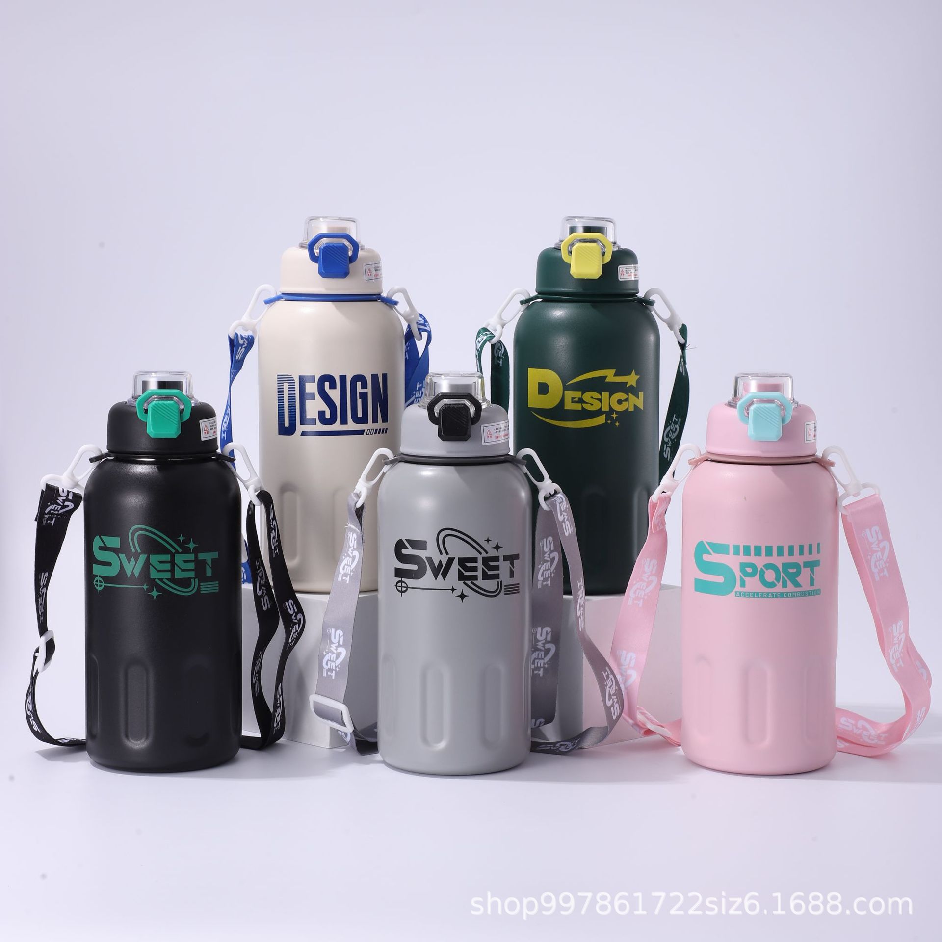 Transfronterizo nuevo 304 acero inoxidable taza de aislamiento térmico de gran capacidad dos bebidas hervidor portátil al aire libre hervidor de viaje portátil