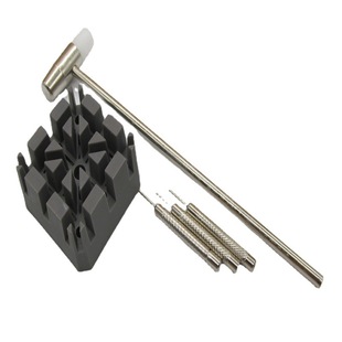 Watch repair tool strap adjustment gray rice word small punch small hammer meter Adjuster strap removal tool strap cutting