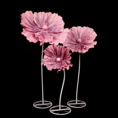 New wedding props large wire mesh flowers foam flowers pole stage decoration flowers wedding decoration window decorations