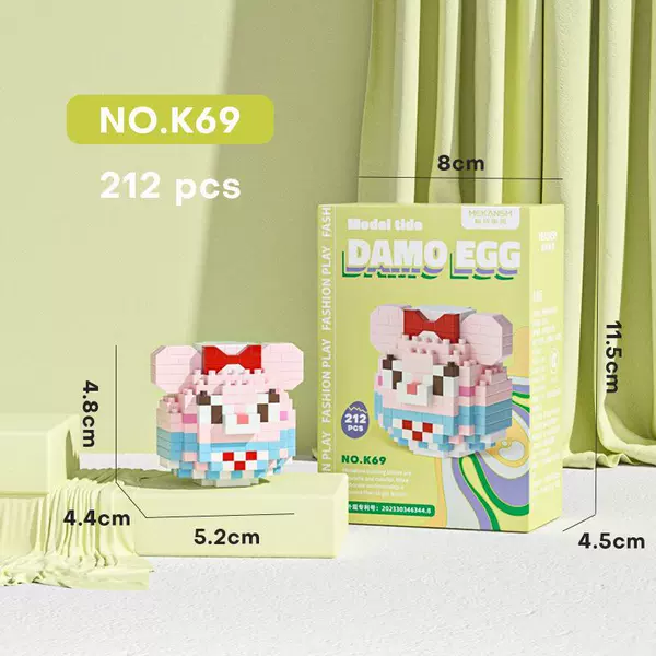 K69 Dharma Egg Shirley 212 pieces color box