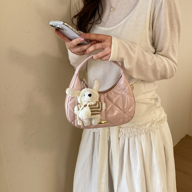 Luxury Style Diana Evening Dumpling Bag - Korean Version Elegant Niche Handbag & Stylish Crossbody Bag For Office Women - Thumbnail 2