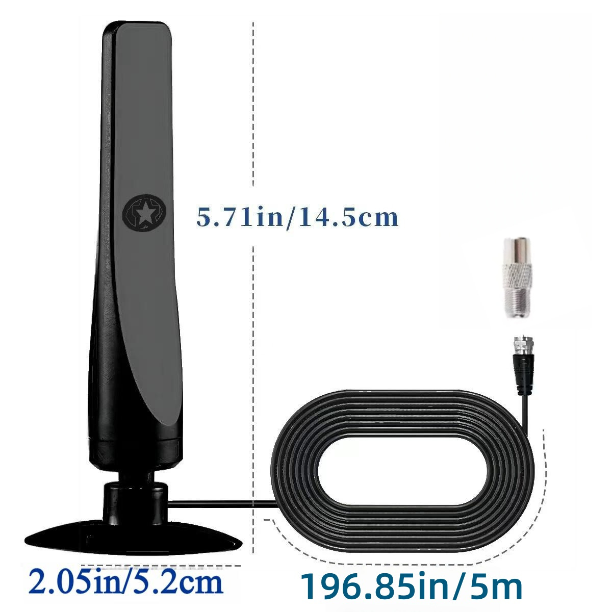 단일 TV 안테나 5m