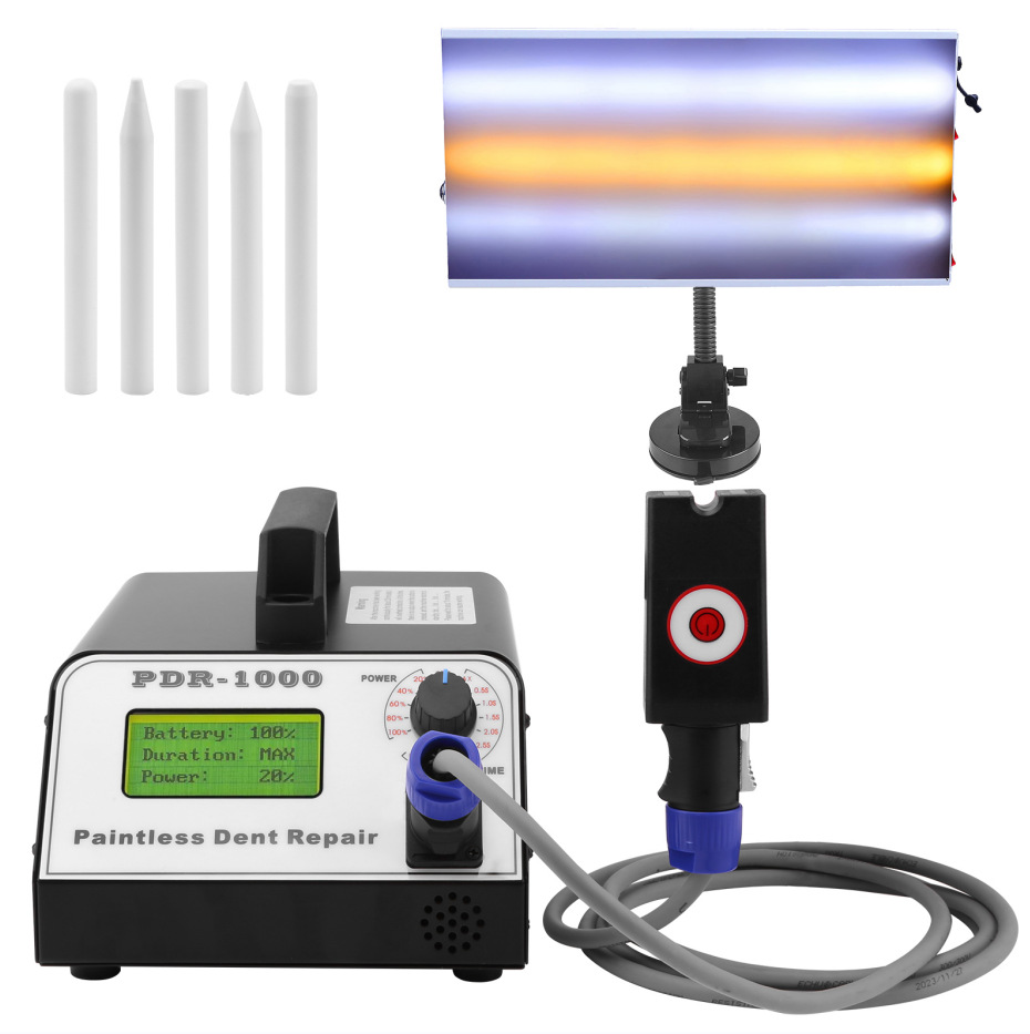 不伤漆电磁感应凹陷修复机仪汽车LED灯PDRtools微损凹坑修复