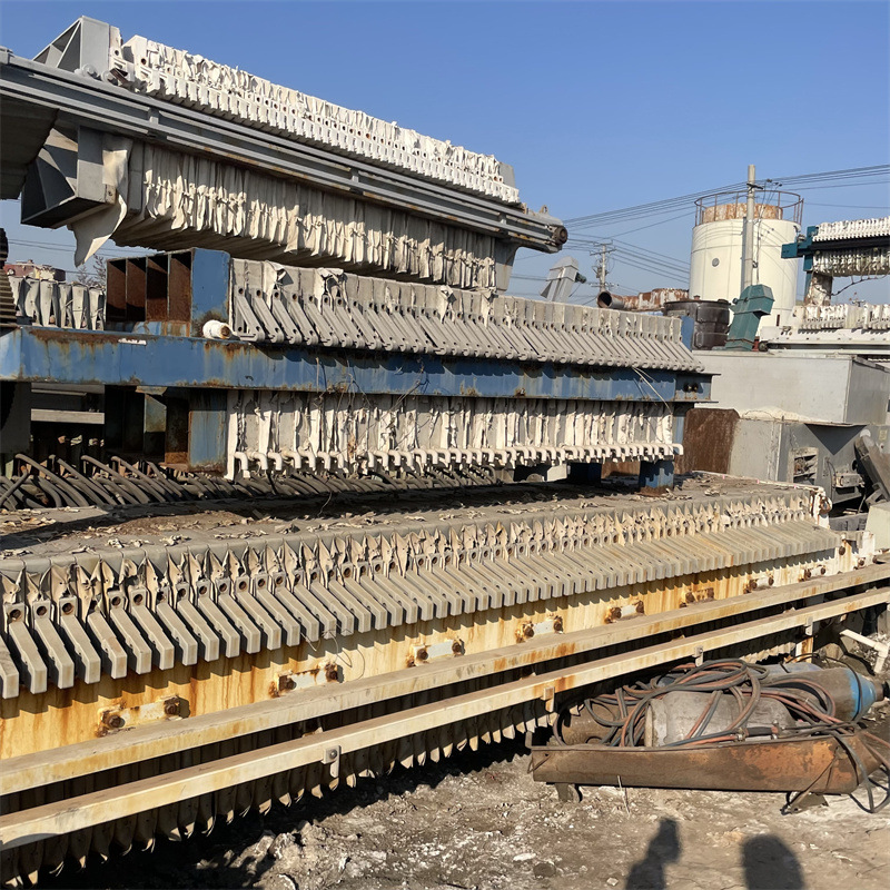 处理二手板框式压滤机  全自动隔膜设备  二手不锈钢工业压滤机