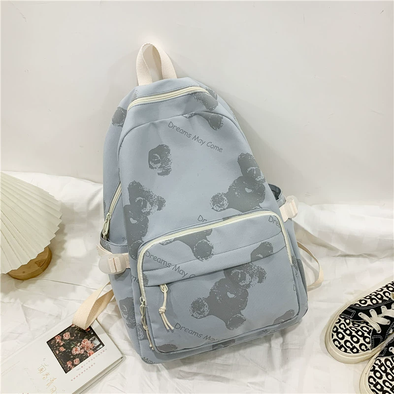 Men's backpack, Japanese capacious shoulder bag for traveling, school bag for students, simple and elegant design, for secondary school, for teenagers
