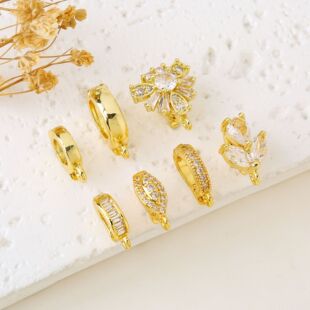 14k����ɫ΢��ʯ�f�ܿ� �������_�ڿ�����������ֹ�diy�Ʒ